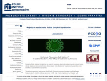 Tablet Screenshot of pid.org.pl